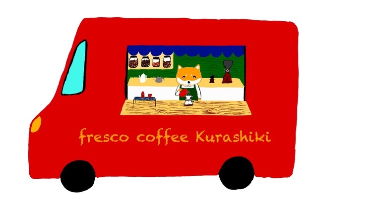 キッチンカー,イメージイラスト